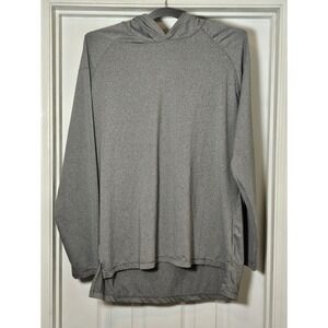 Legends Pullover Lightweight Hoodie Mens Size Large Athletic Outdoor Gray